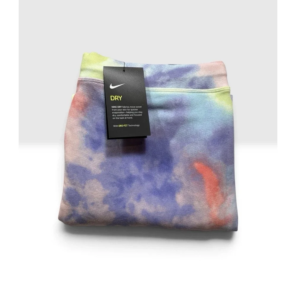 Nike Womens Dri-Fit Get Fit Tie-Dye Gym Training Pants Pastel Sz Medium NWT 2183